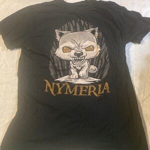 GOT Nymeria Graphic Tee. Size Medium.